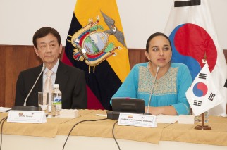 Visita de grupo de amistad de corea del sur